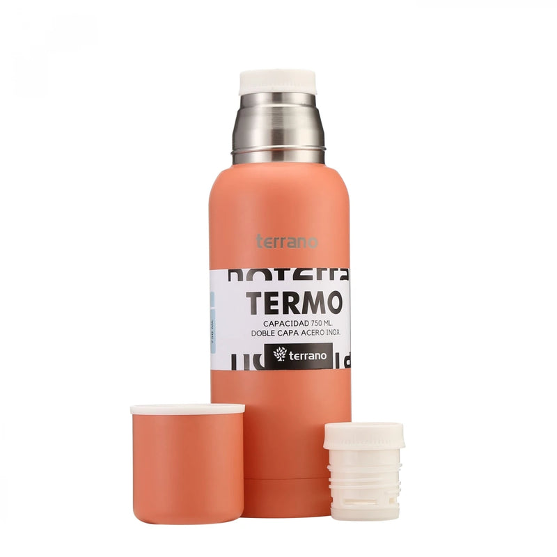 Cargue la imagen en el visor de la galería, Kit Matero Terrano con Termo Premium 750ml + Mate Sicilia