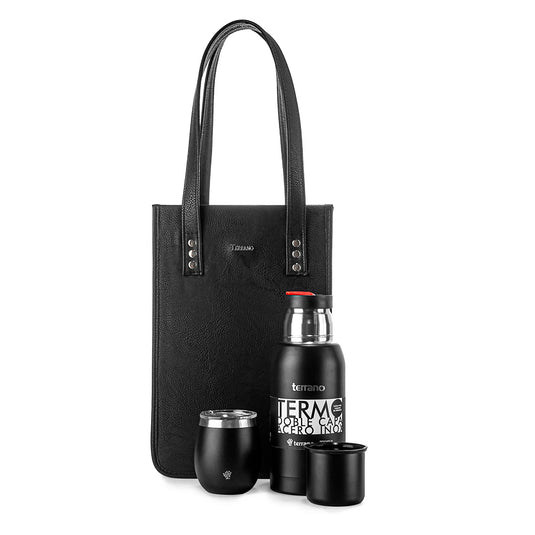 Kit Matero Terrano Termo 750ml + Mate + Matera