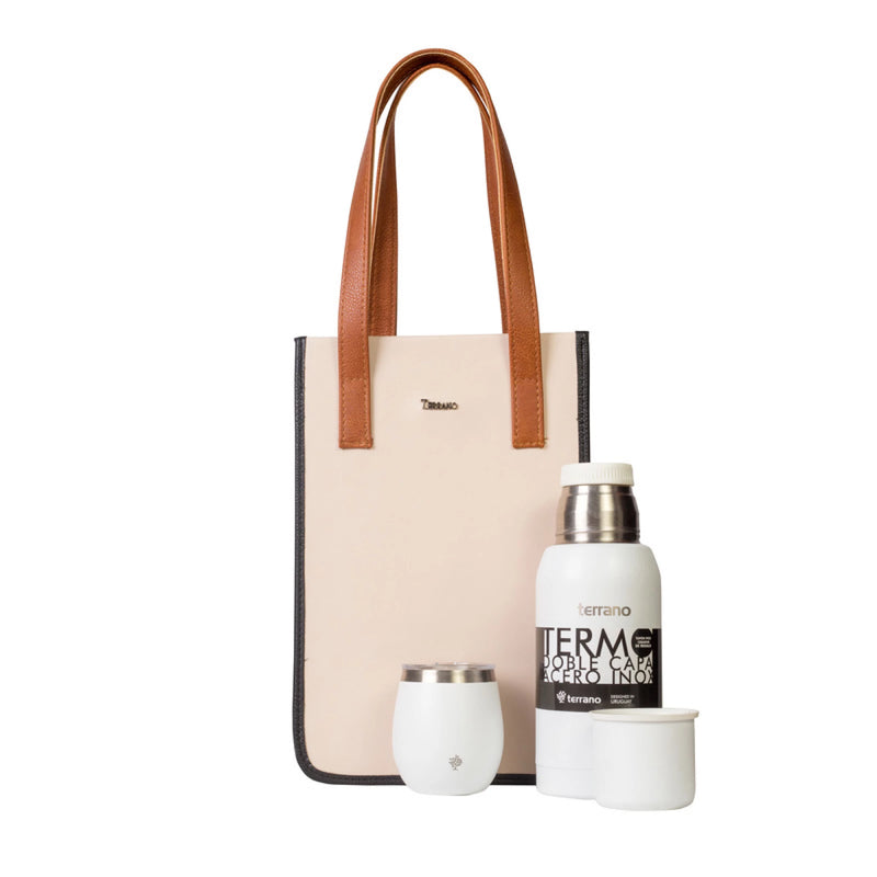 Cargue la imagen en el visor de la galería, Kit Matero Terrano Termo 750ml + Mate + Matera