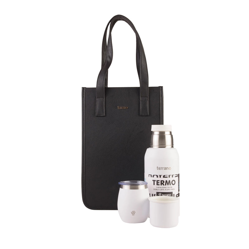 Cargue la imagen en el visor de la galería, Kit Matero Terrano Termo 750ml + Mate + Matera