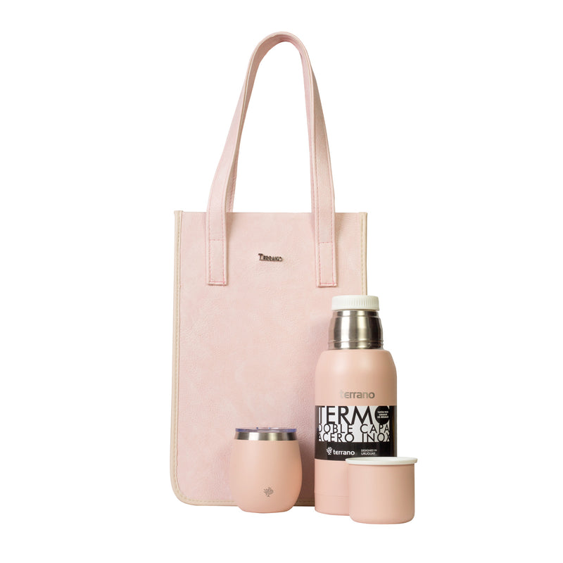 Cargue la imagen en el visor de la galería, Kit Matero Terrano Termo 750ml + Mate + Matera