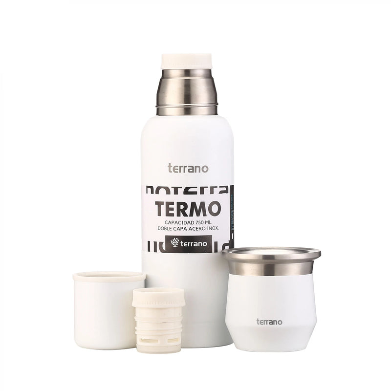 Cargue la imagen en el visor de la galería, Kit Matero Terrano con Termo Premium 750ml + Mate Flap