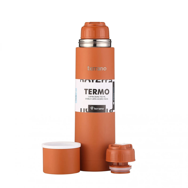Cargue la imagen en el visor de la galería, Kit Matero Terrano con Termo Bala 750ml + Mate Flap