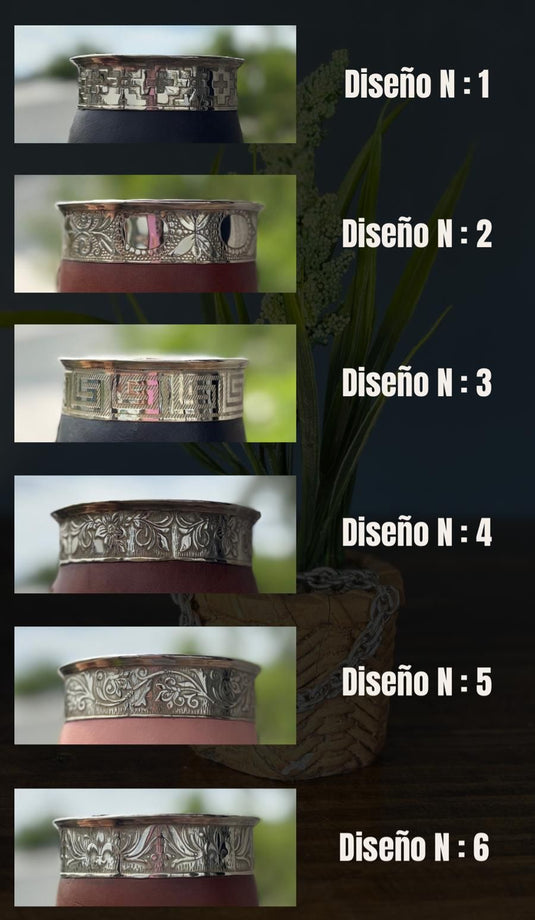 Mate imperial Rosa + 2 letras gratis + bombilla de regalo