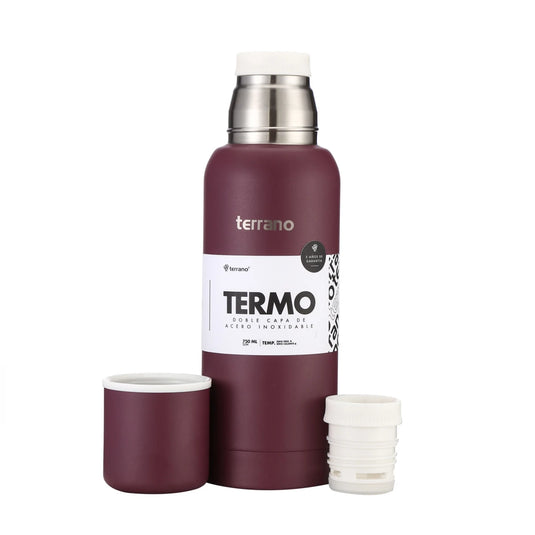 Kit Matero Terrano con Termo Premium 750ml + Mate Folkie