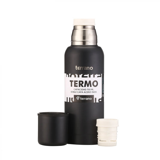 Kit Matero Terrano con Termo Premium 750ml + Mate Sicilia