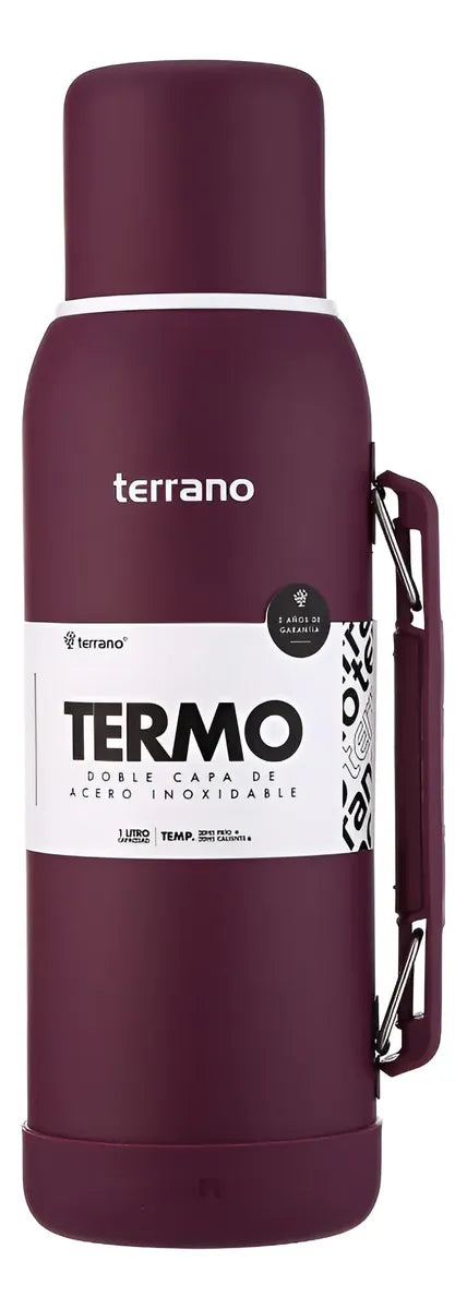 Termo Terrano Premium Slim 750ml con asa