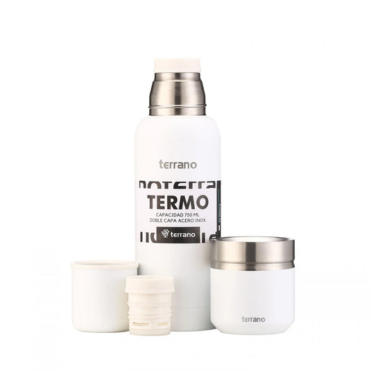 Kit Matero Terrano con Termo Premium 750ml + Mate Folkie