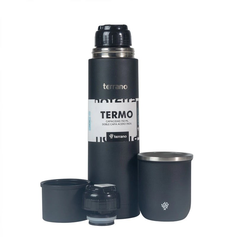 Cargue la imagen en el visor de la galería, Kit Matero Terrano con Termo Bala 750ml + Mate Sicilia
