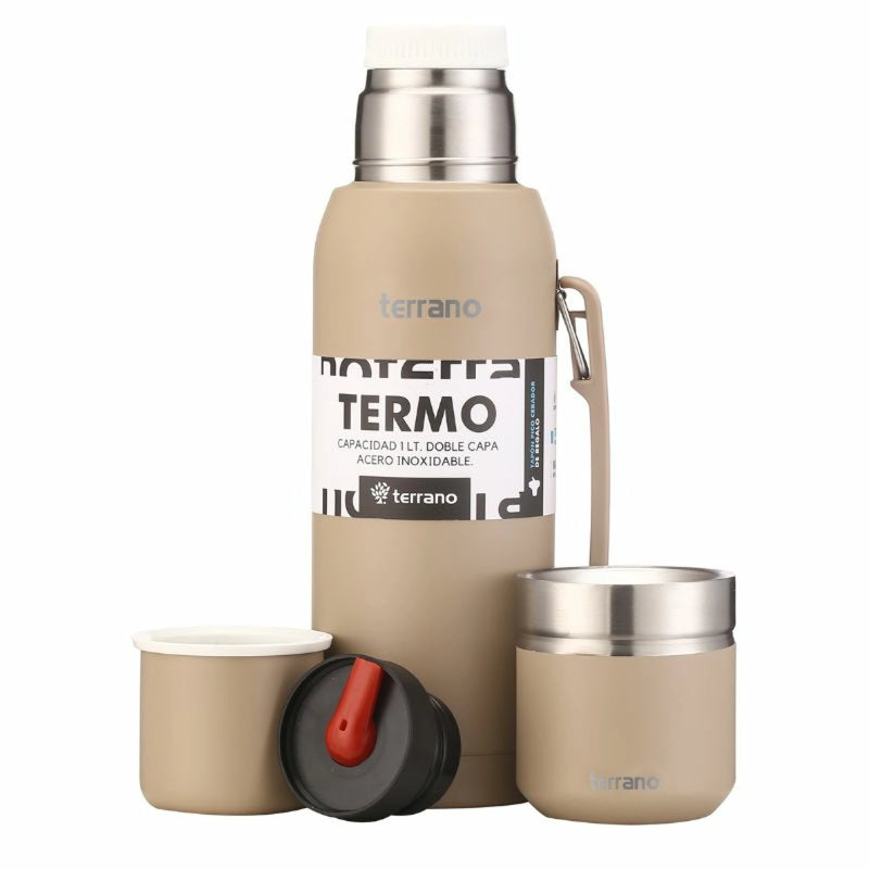 Cargue la imagen en el visor de la galería, Kit Matero Terrano con Termo Premium 1lt + Mate Folkie
