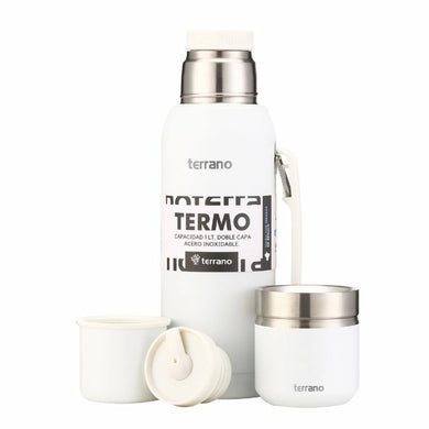 Kit Matero Terrano con Termo Premium 1lt + Mate Folkie