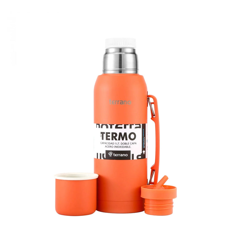 Cargue la imagen en el visor de la galería, Termo Terrano Premium 750ml con asa
